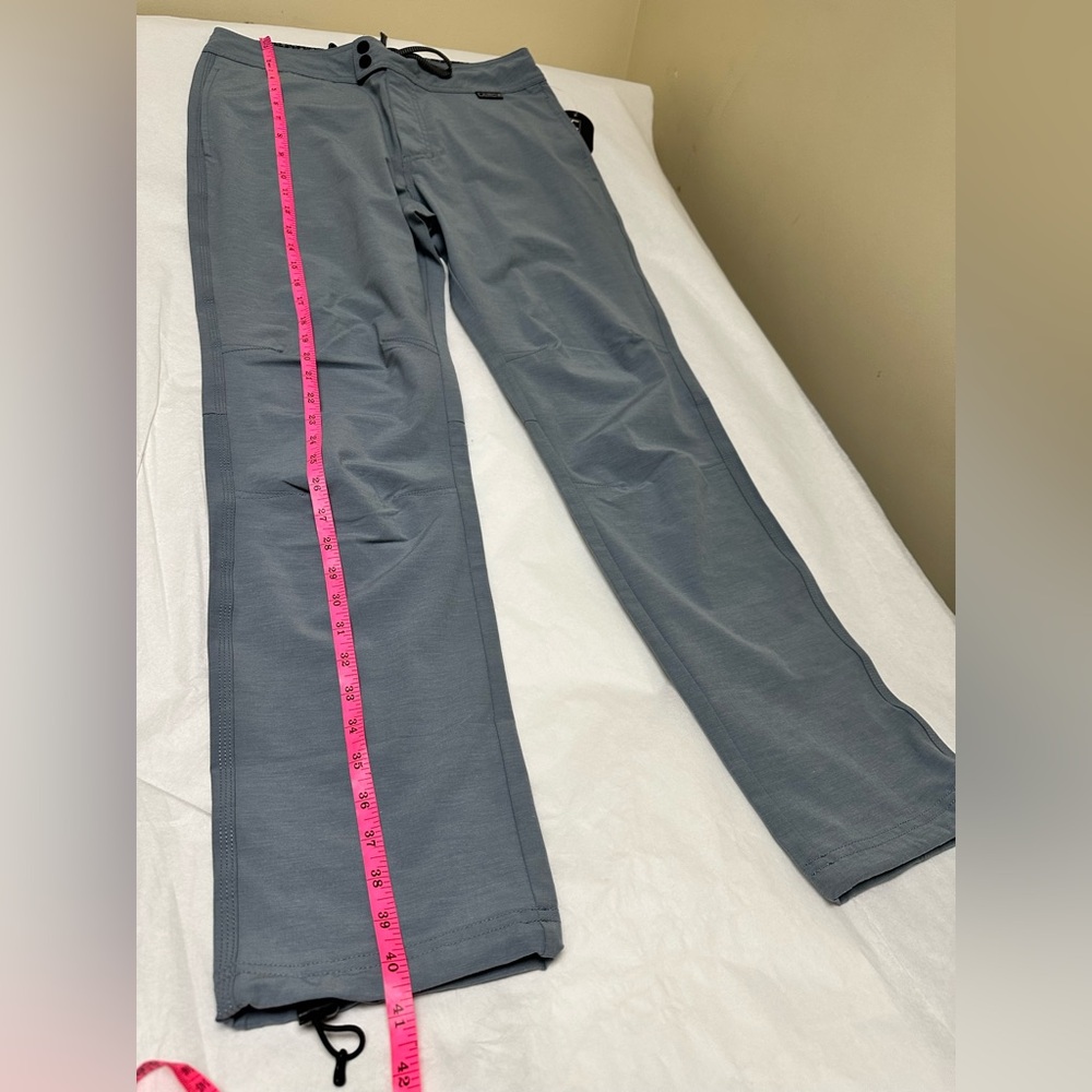 Nwt; LAIRD Apparel Pants Mens Blue Nylon Stretch Athletic Limited Edition - Picture 4 of 13